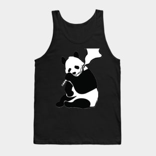 Stoner Panda Tank Top